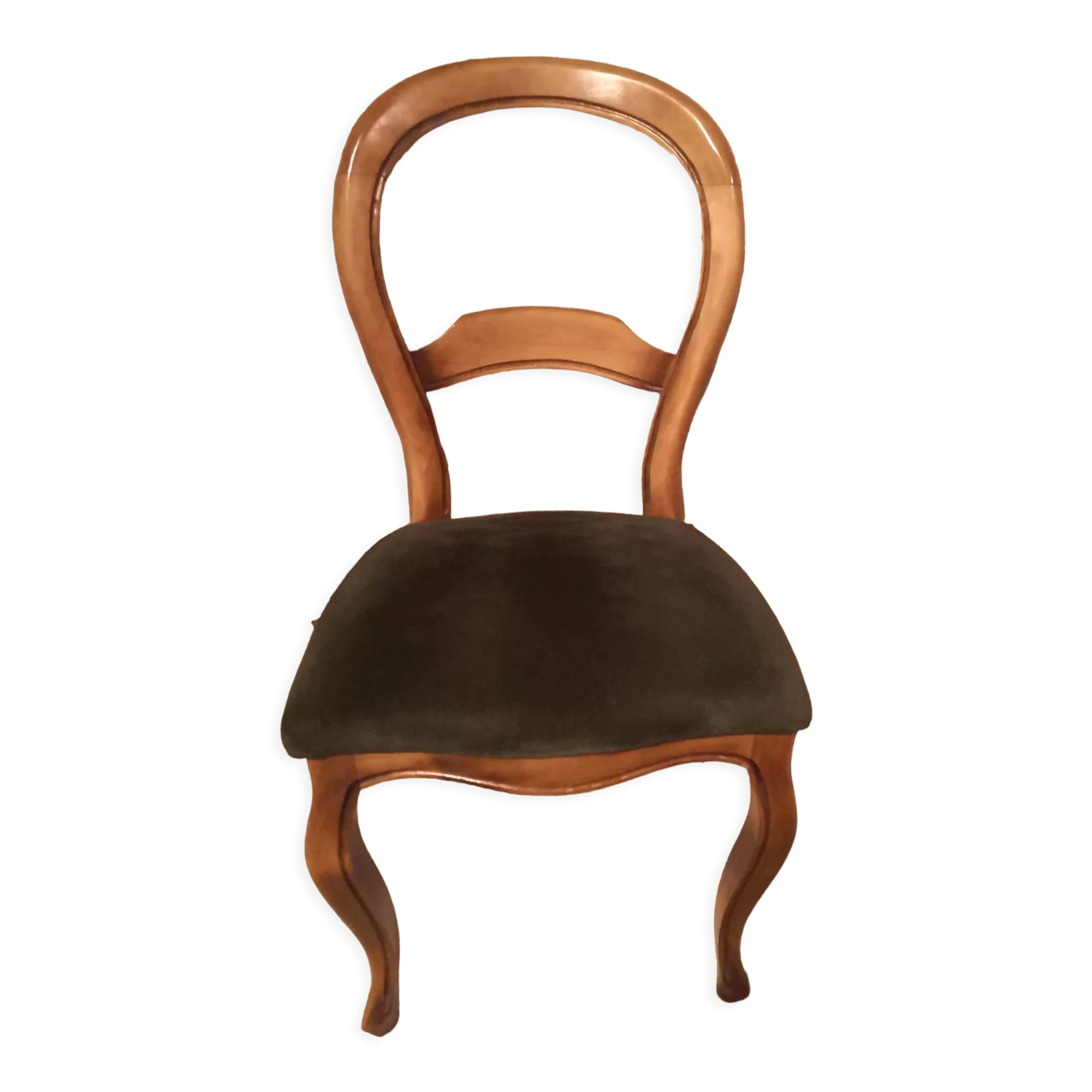 6 Chaises Louis-Philippe boiserie en hêtre
