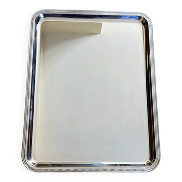 Silver-plated metal tray Christofle
