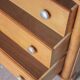 Wooden commode with 3 drawers, storage unit, antique, Art Deco