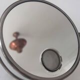 Vintage adjustable illuminated mirror, chrome, Brot Paris 1940