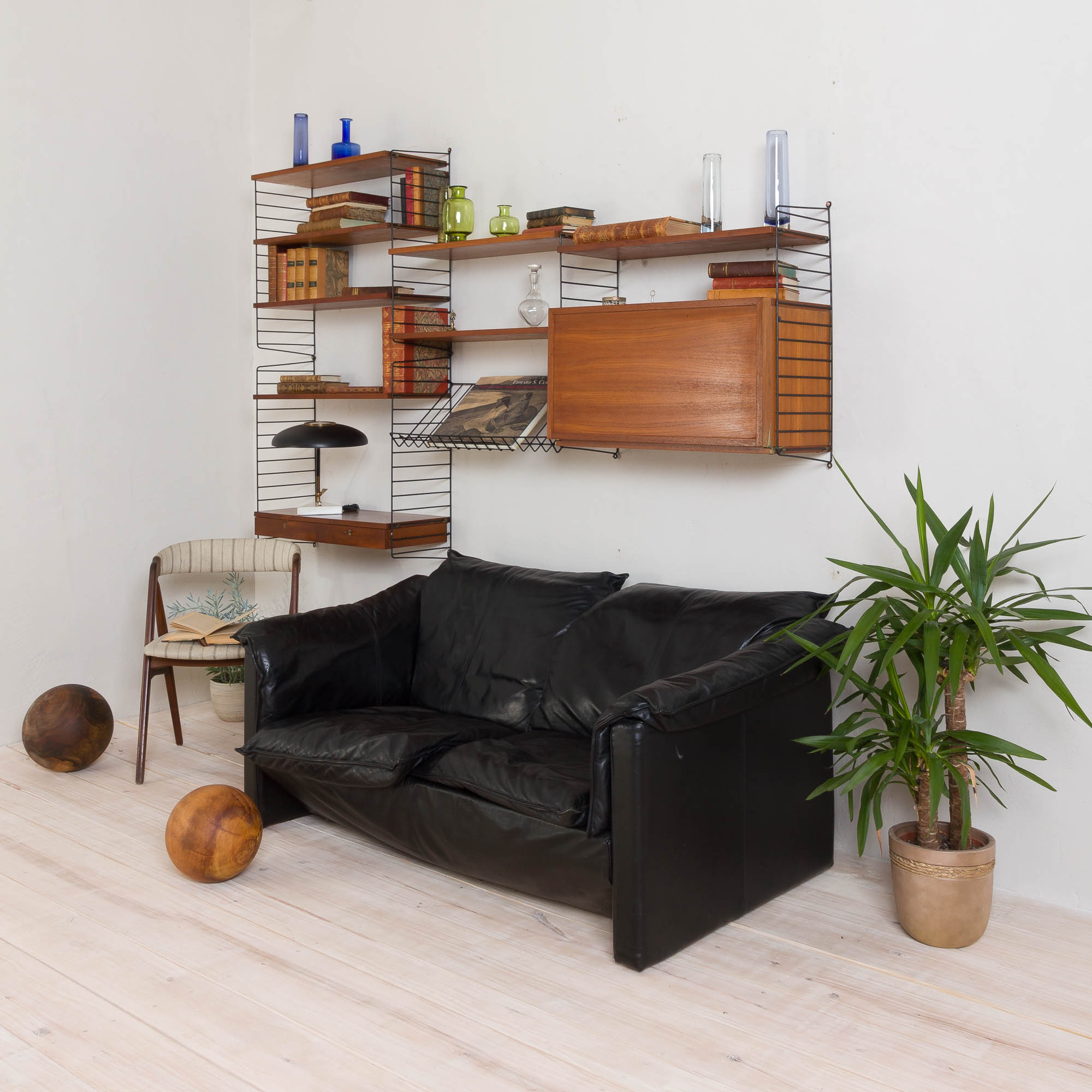 String wall unit from 1964 by Strinning, Sweden
