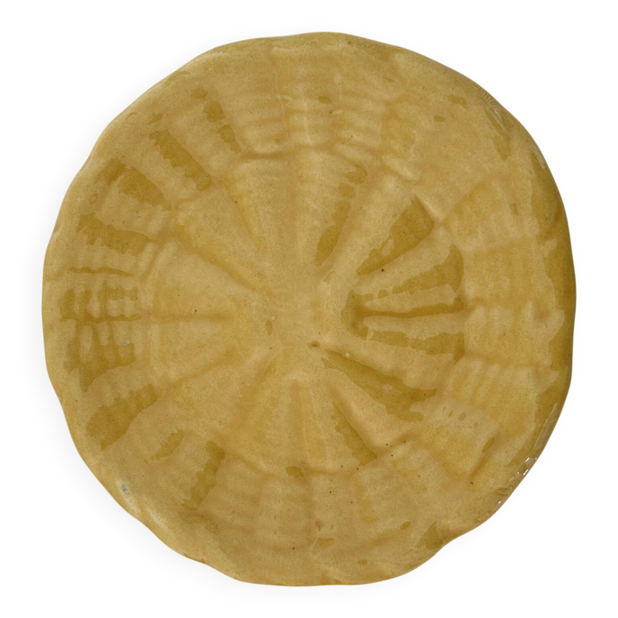 Petit plat provençal en barbotine