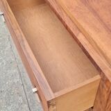 Art deco chest of drawers in walnut from the 30s