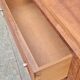 Art deco chest of drawers in walnut from the 30s