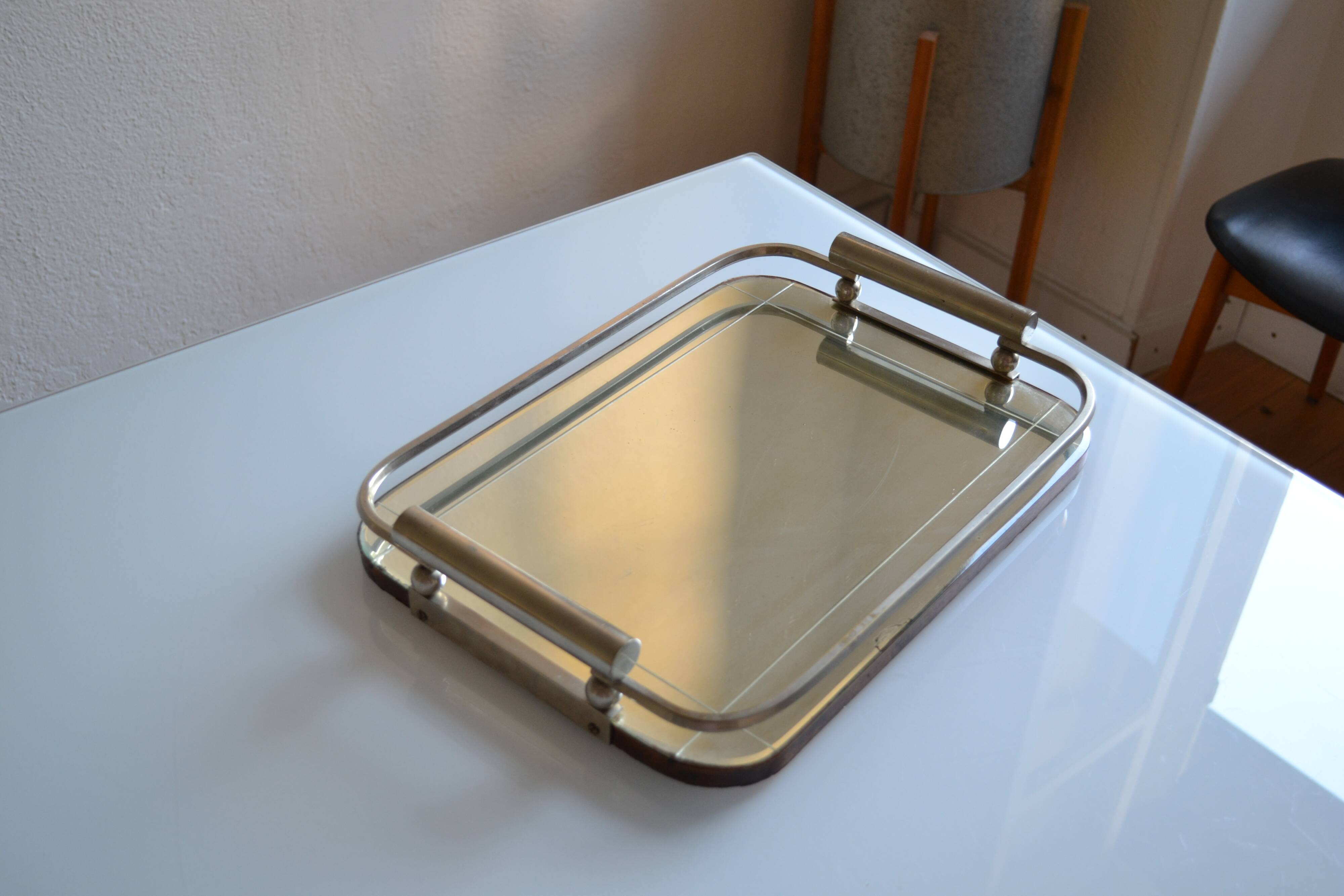 Modernist art deco tray