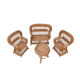 Old wicker garden furniture toy