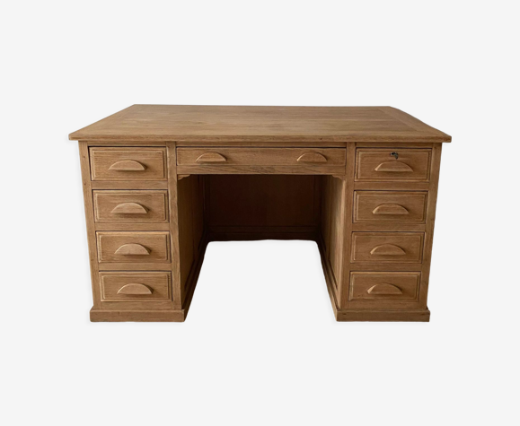 Solid oak desk