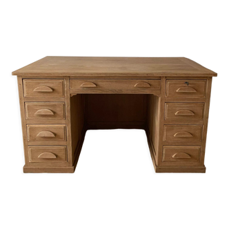 Solid oak desk