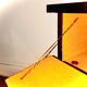 Vintage bedside or side table Bagués style from the 1950s.