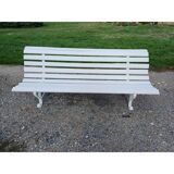 Wrought iron bench from the 60s