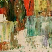 Vintage abstract painting