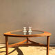 Table basse tripode en teck Nathan - 1960