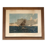 Tableau. marine. by robert dumont duparcq.