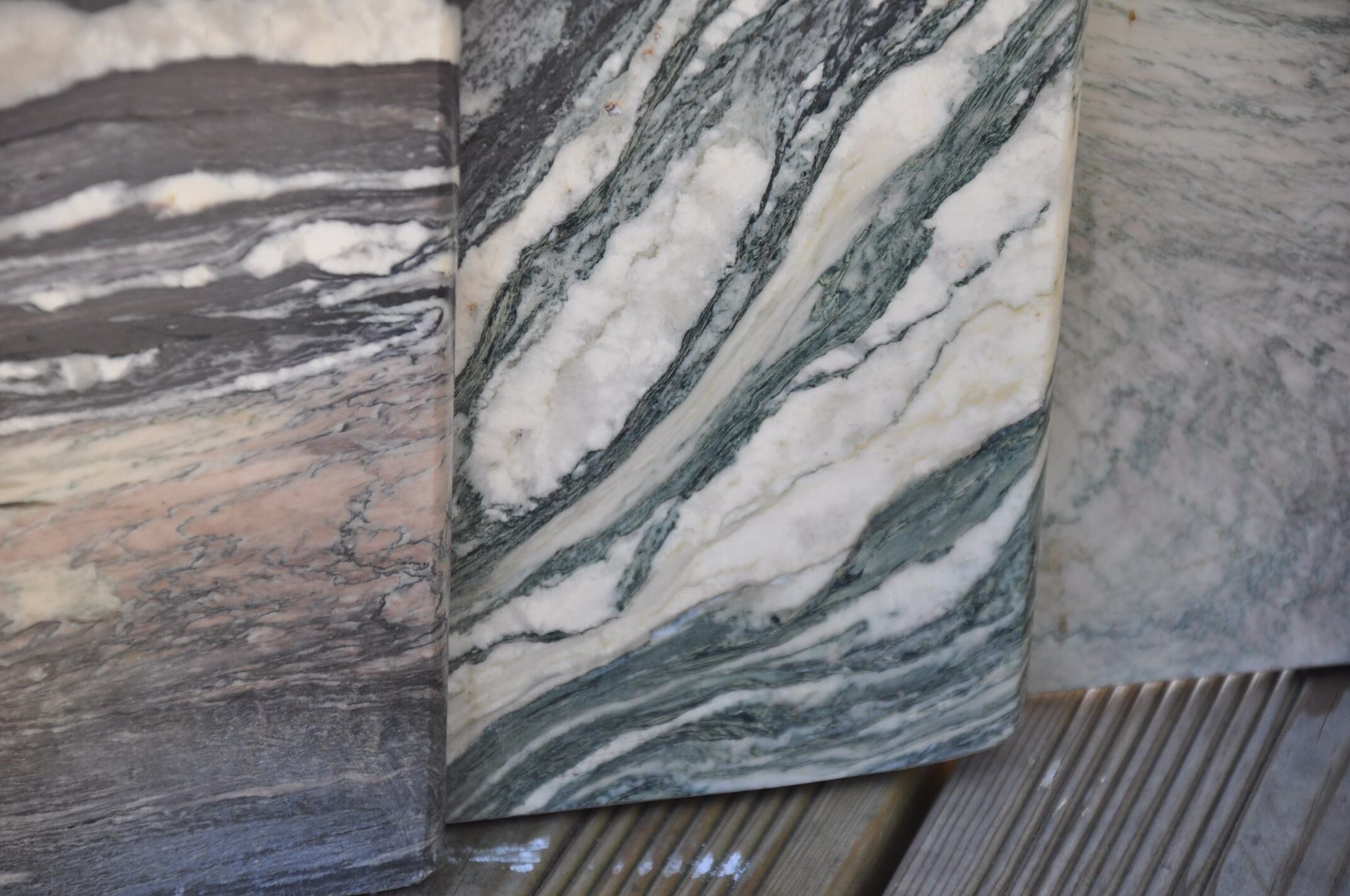 70s marble coffee table