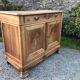 Old low sideboard in solid cherry wood from the 1900s.