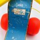 Set of 4 Fisher-Price wooden toys from the 1960s