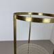 Midcentury Brass Mategot Style Hollywood Regency Umbrella Stand, France 50s