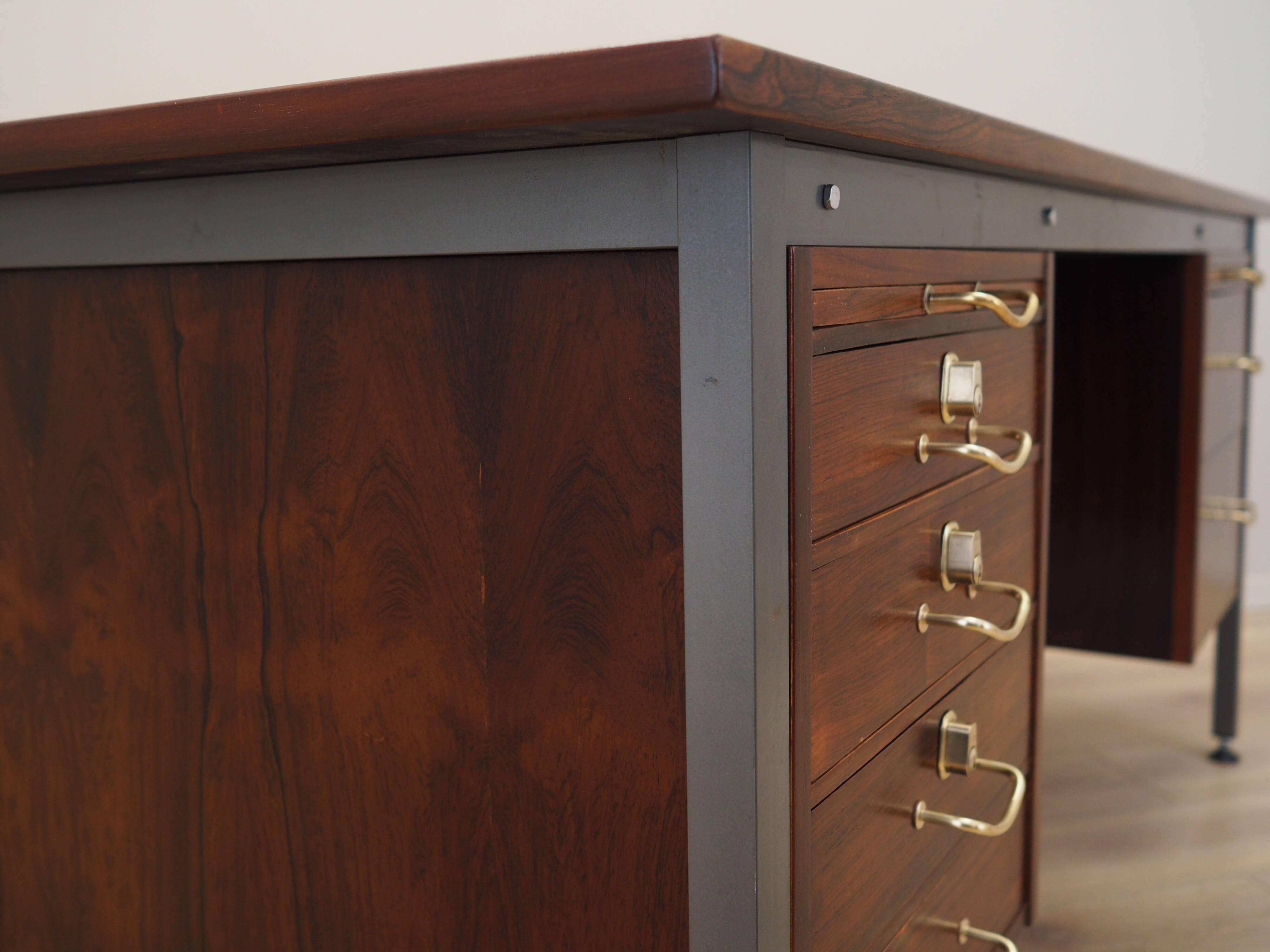 Rosewood desk, Danish design, 1970s, production: Denmark