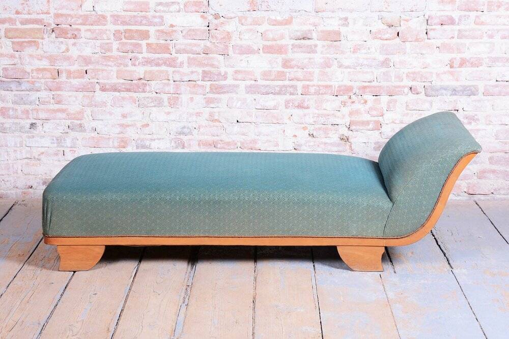 Art Deco Sofa in Beech, 1920s