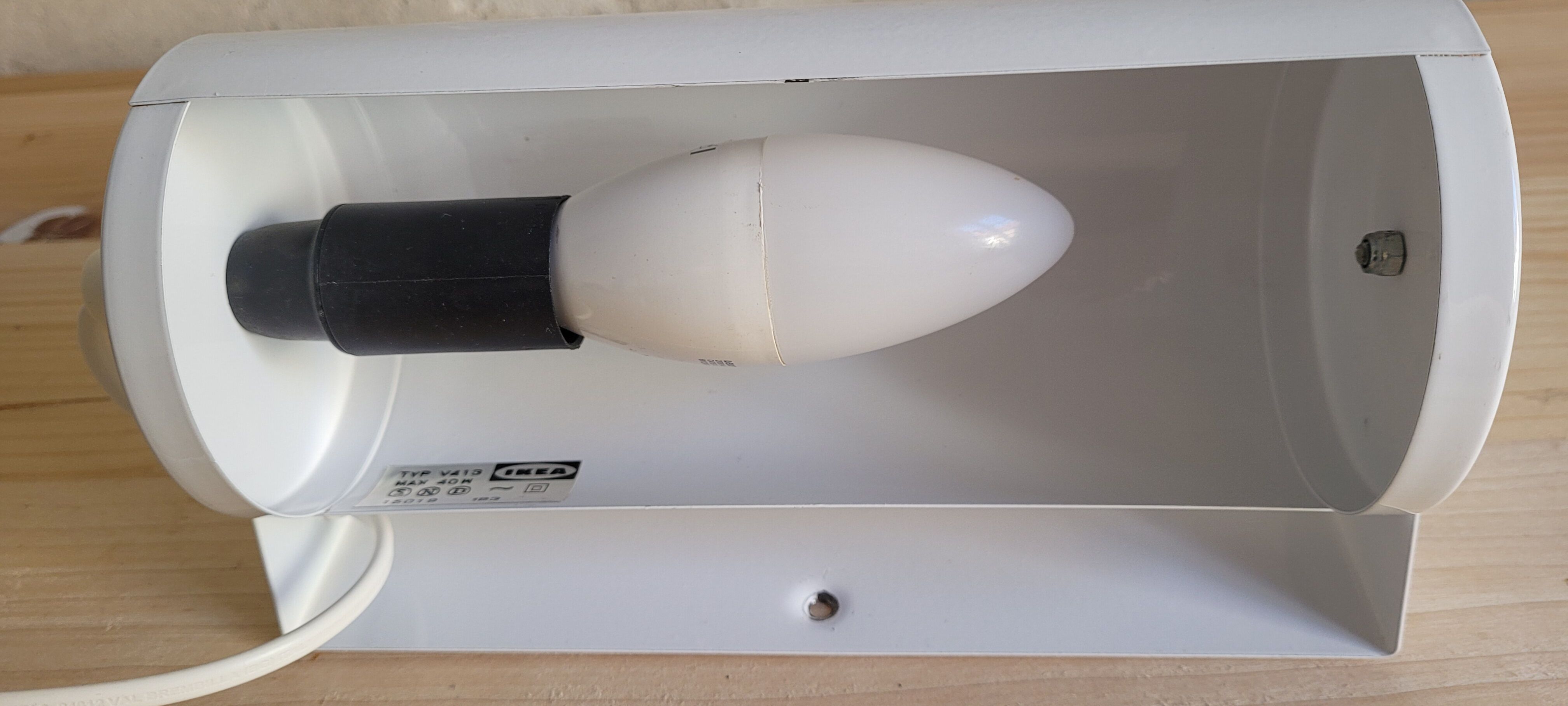 Wall lamp Ikea model V413 80s