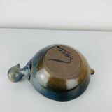 Ceramic bird catchall signed Valérien Taber Vallauris, ashtray.