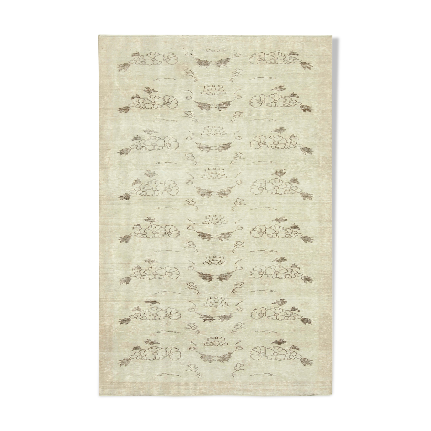 Handwoven Antique Anatolian Beige Rug 171 cm x 261 cm - 38885