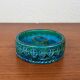 Mid-Century Modern Rimini Blu Pottery Candleholder by Aldo Londi for Bitossi, Italy, 1960s