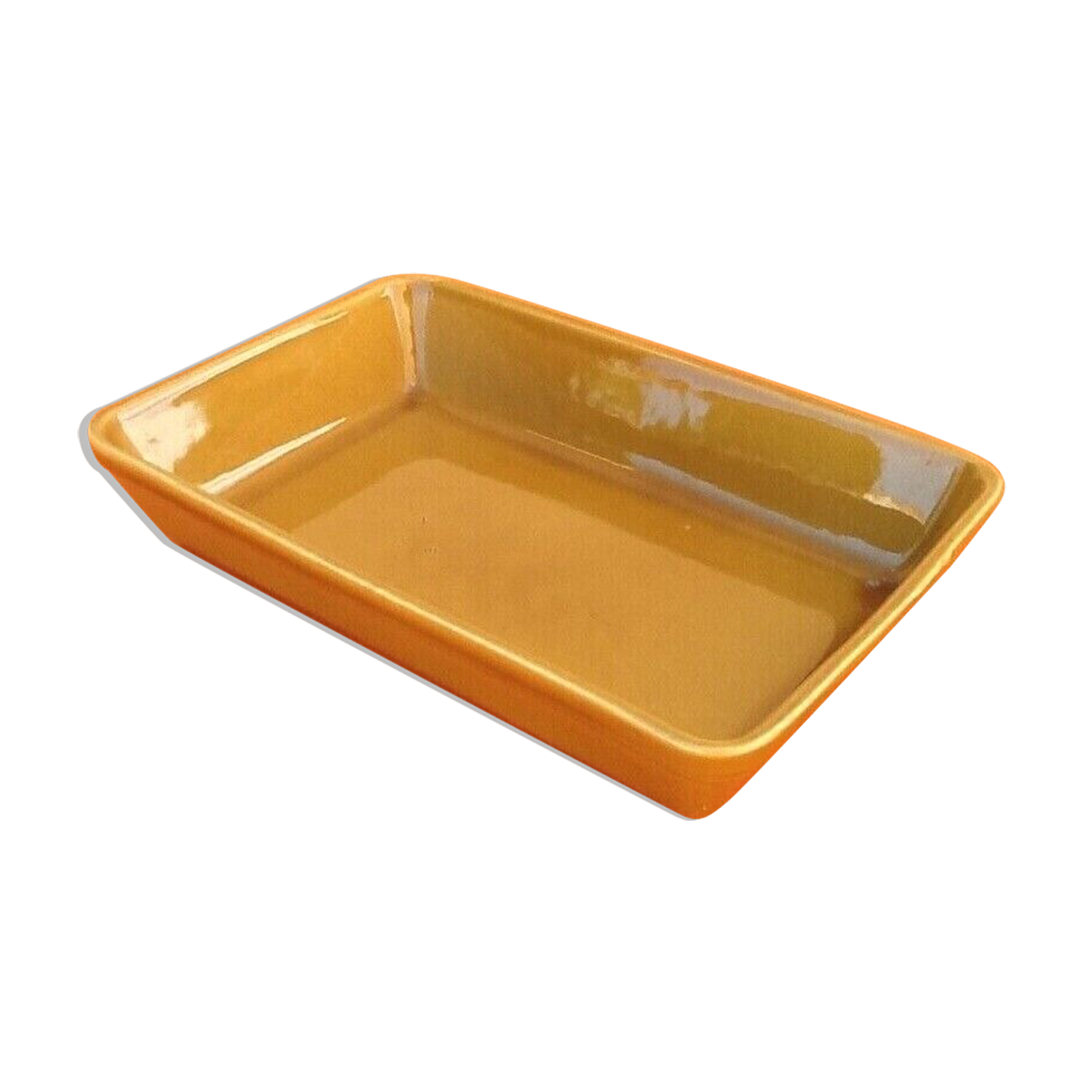 Rectangular baking dish BCI (Bretagne Céramique Industrie) Glazed ceramic