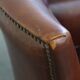 Vintage Sheepskin Leather Armchair