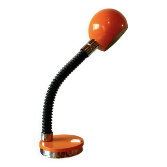 Hillebrand Space Age Orange Desk Lamp