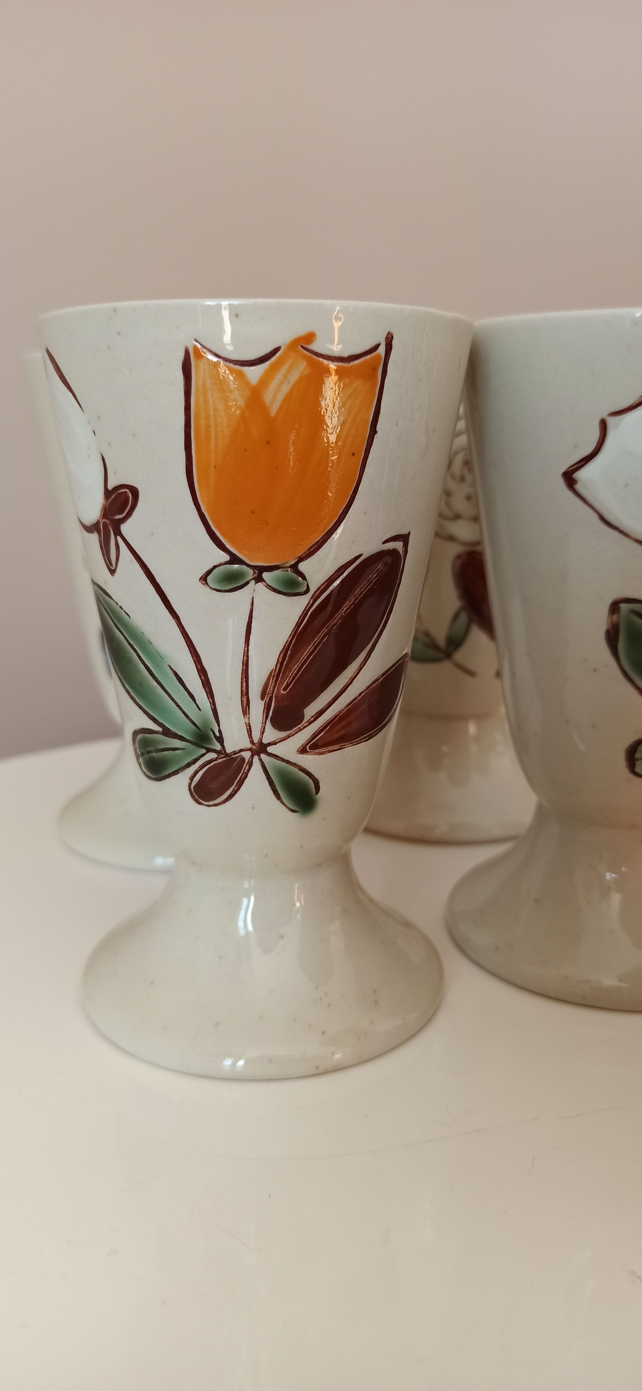 Mazagrans en grès vintage