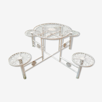 Metal garden table 60s