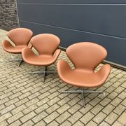 2x Fritz Hansen Swan chair by Arne Jacobsen, NEW condition!!