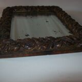 Antique mirror in beveled glass