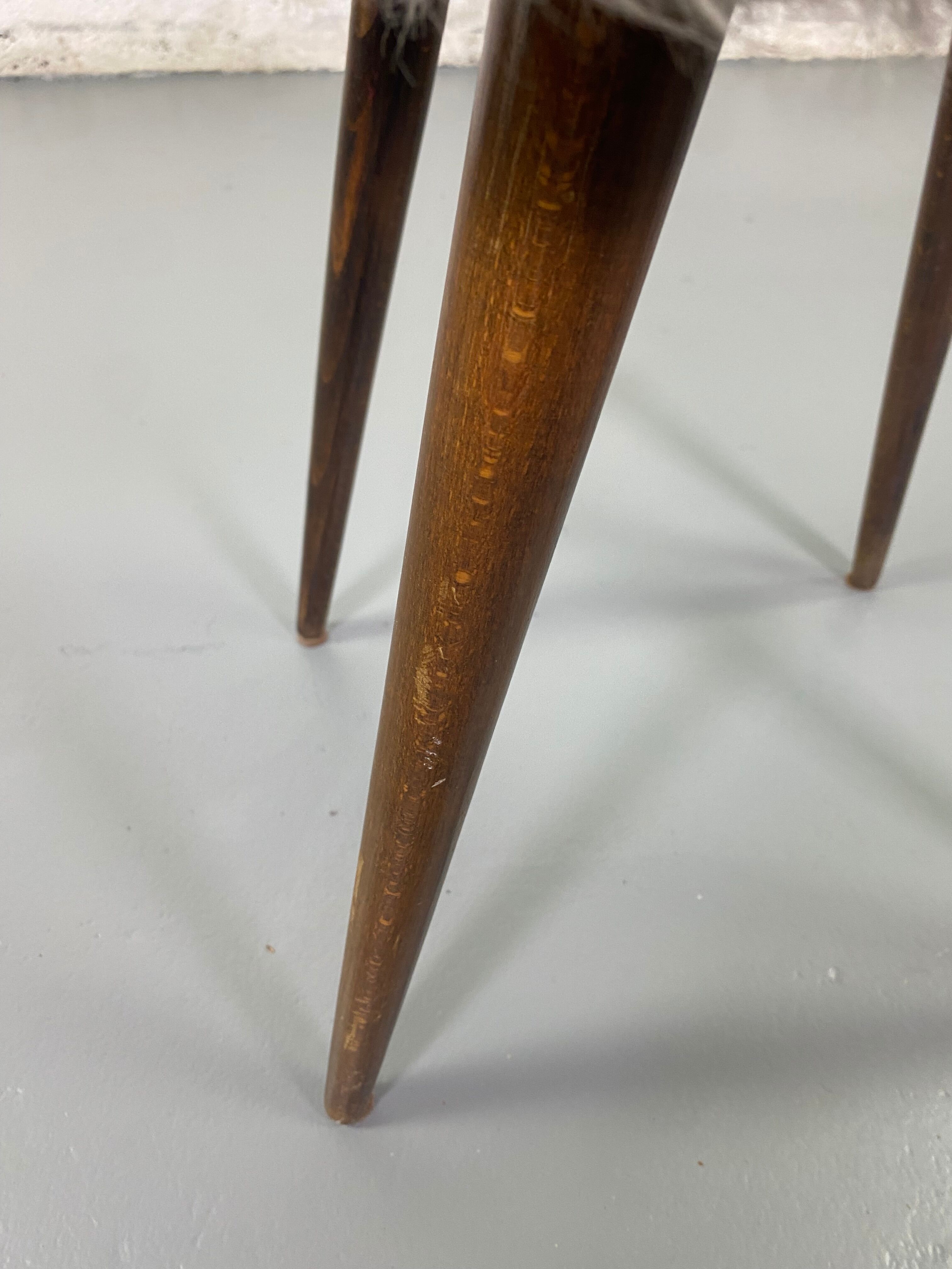 Vintage moumoute chair year 70