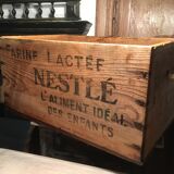 Old wooden Nestlé