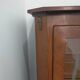 Vitrine vintage en placage de palissandre