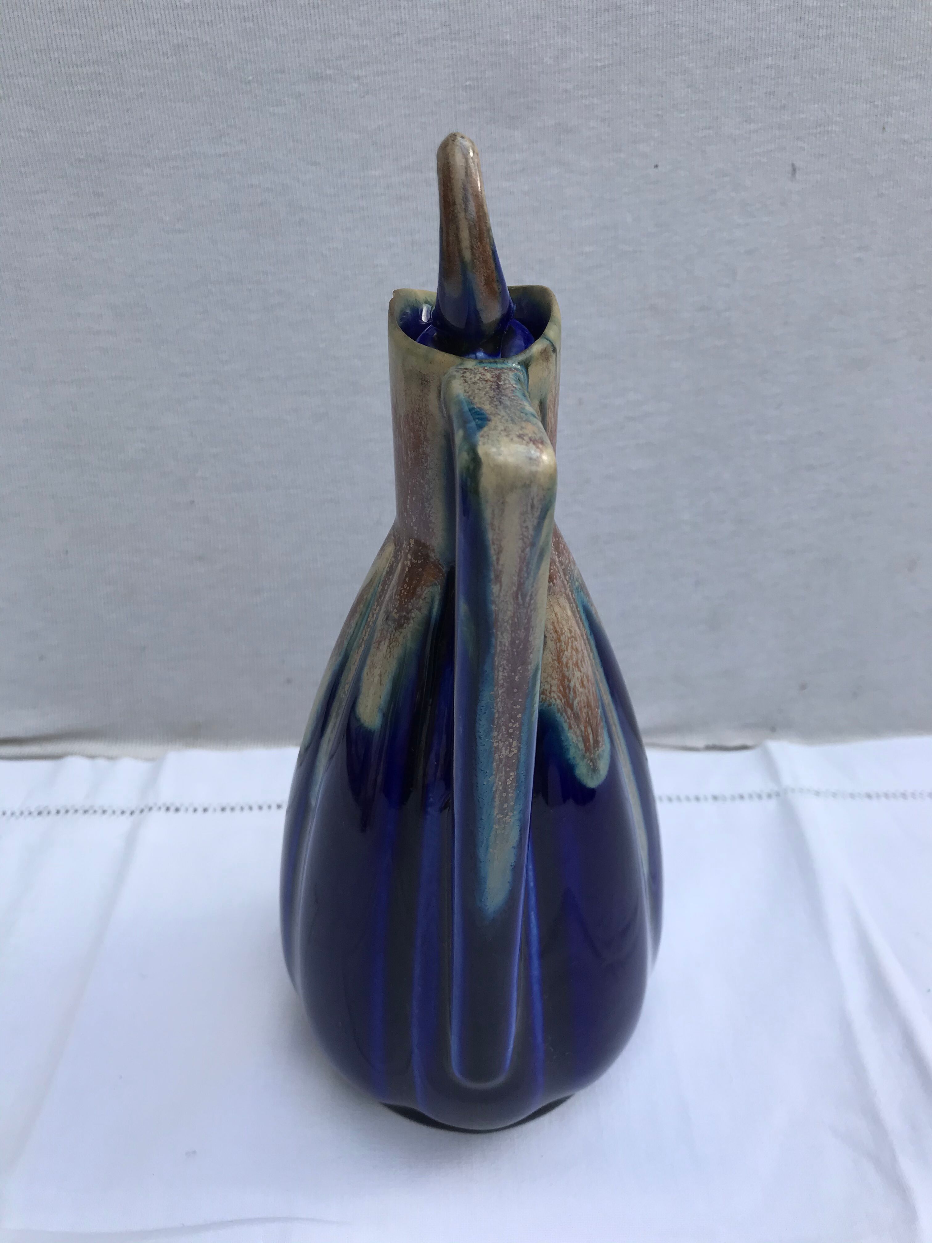 Old pitcher art deco ceramic