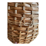 Small wicker basket sculpture