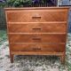 Vintage chest of drawers with 4 oak drawers