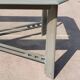 Table de salle à manger vintage Giorgetti, design italien, vert pastel