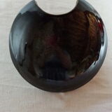 Vase mural en grès émaillé estampillé Antoine de Vinck
