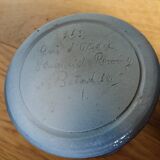 Mug cup in Alsace Betschdorf sandstone signed Krumeich Remmy