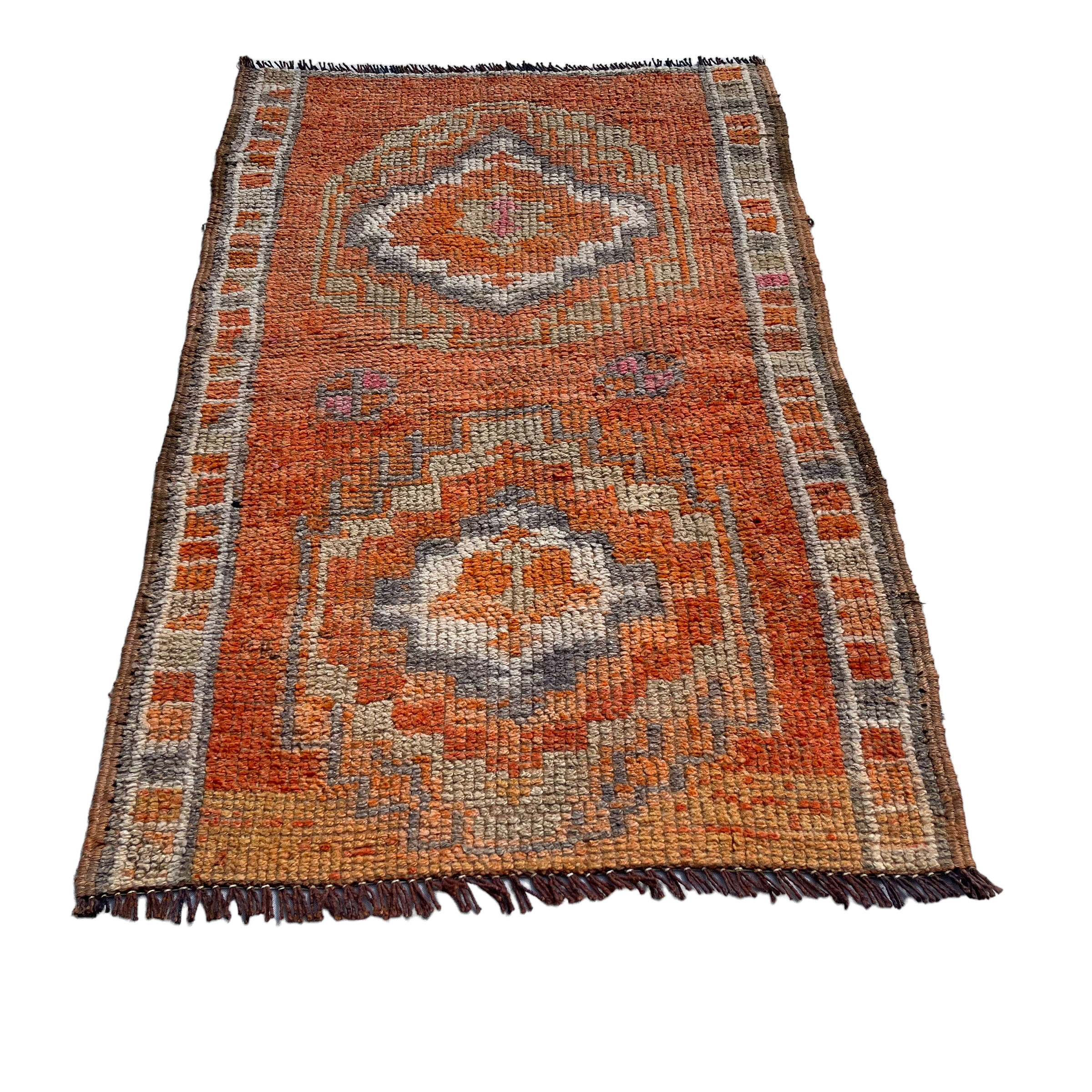 Vintage kurdish herki rug