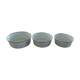 Set of 3 Limoges porcelain bowls