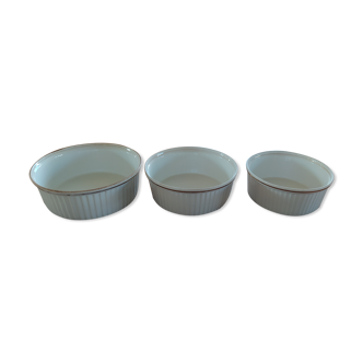 Lot de 3 saladier en porcelaine de limoges