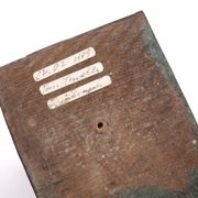 Serre-livres en bois moines lisant, années 80