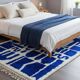 Handmade Berber rug, natural wool, 3x2 m.