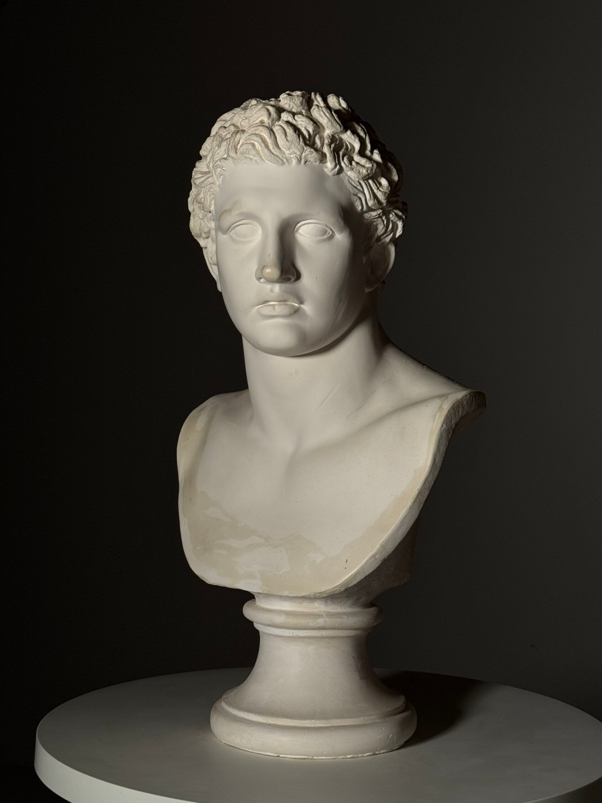 Bust of Meleager plaster classic