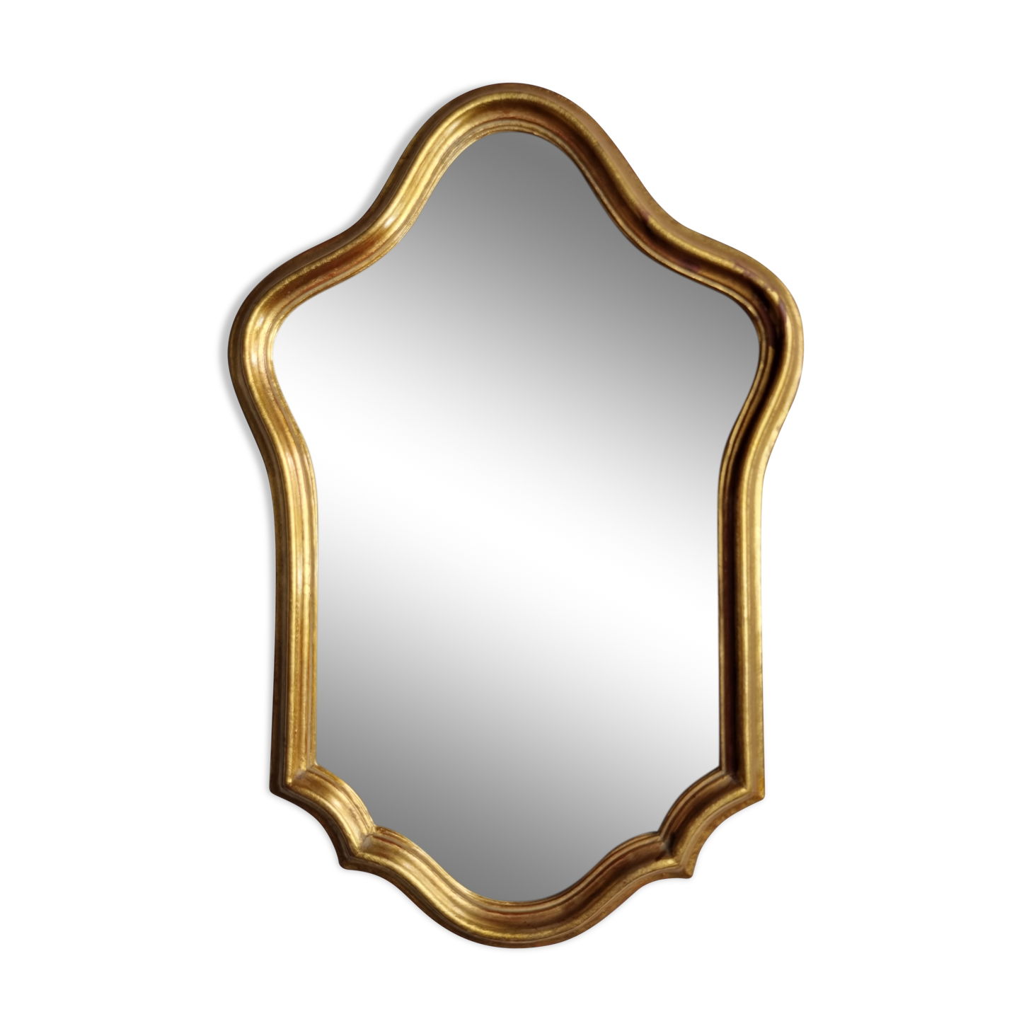 Vintage Louis XV style mirror, twisted, 41 cm